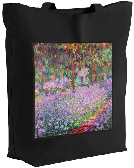 Torba z naszywką Ogród artysty w giverny Claude Monet