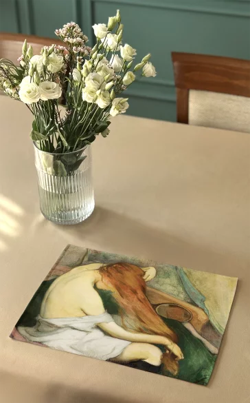 Podkładka na stół Czesząca się Władysław Ślewiński