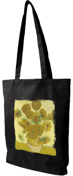 Torba bawełniana Martwa natura: wazon z piętnastoma słonecznikami Vincent Van Gogh
