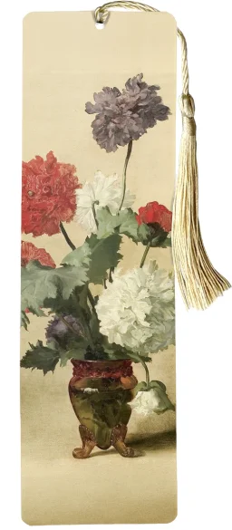 Zakładka do książki Peonie (maki) Anna Bilińska-Bohdanowiczowa