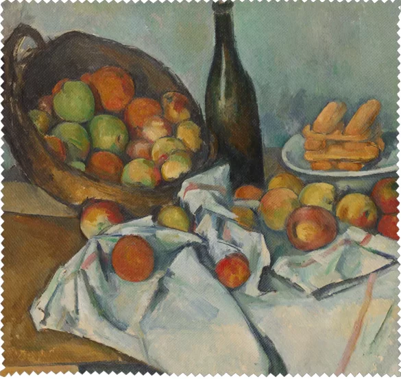 Ściereczka do okularów Kosz jabłek Paul Cezanne