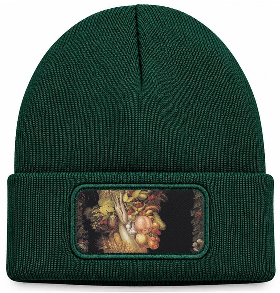 Czapka zimowa Lato Giuseppe Arcimboldo – zielona