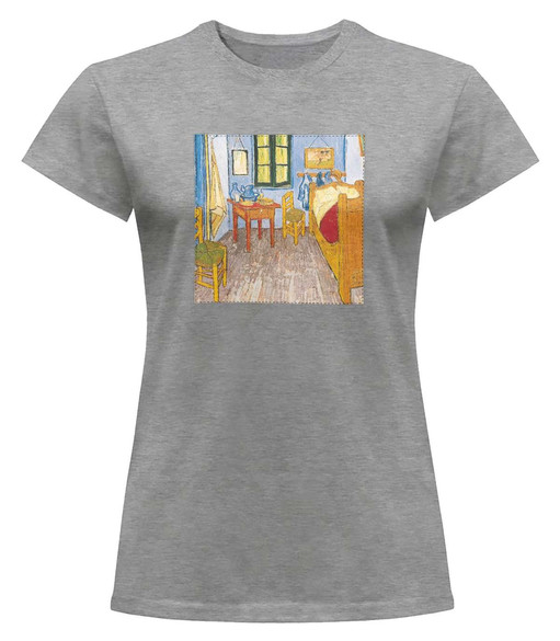 Bluzka damska z naszywką Bedroom Vincent van Gogh