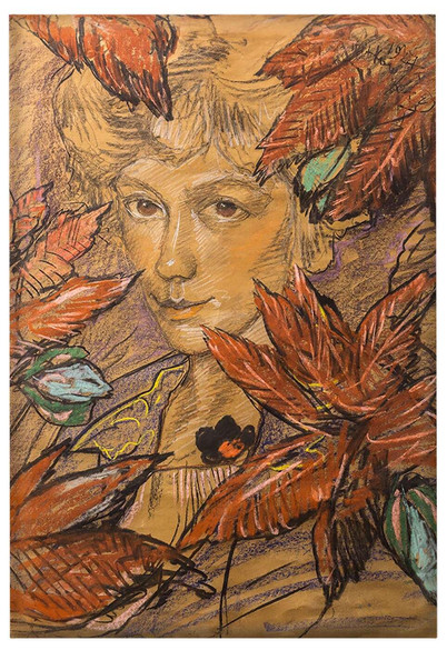 Magnes Portret Zofii Małeckiej Witkacy