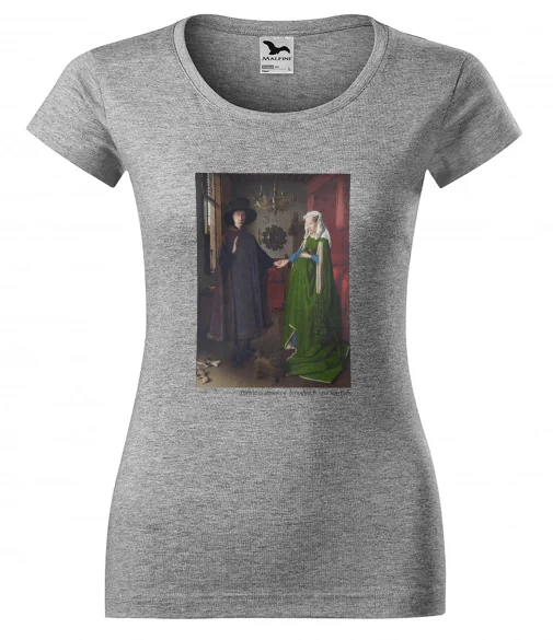 Bluzka damska Portret małżonków Arnolfinich Jan Van Eyck