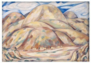 Magnes Krajobraz nr 3, Kopalnie gotówki, Nowy Meksyk Marsden Hartley