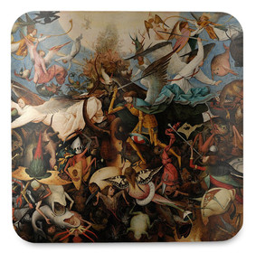 Podkładka pod kubek Upadek zbuntowanych aniołów Pieter Bruegel starszy