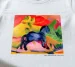 Koszulka z nadrukiem Mały niebieski koń Franz Marc