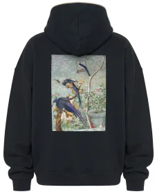 Bluza oversize A pair of magpie jays James Audubon