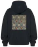 Bluza oversize Główka węża William Morris