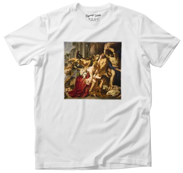 Koszulka z naszywką Rzeź niewiniątek Peter Paul Rubens