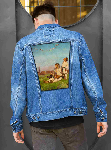 Ekran Bociany Józef Chełmoński