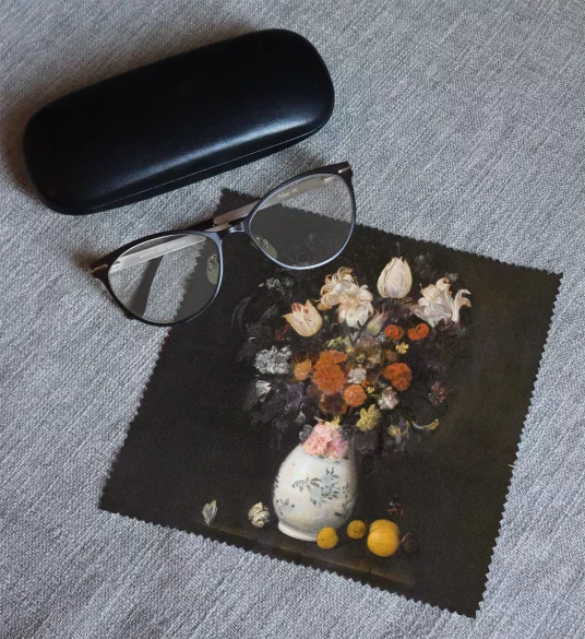 Ściereczka do okularów Kwiaty w wazonie Judith Leyster