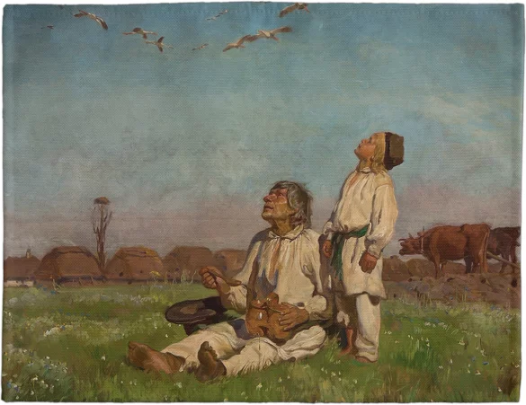 Podkładka na stół Bociany Józef Chełmoński