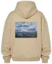 Bluza oversize Morze Północne w świetle księżyca Caspar David Friedrich