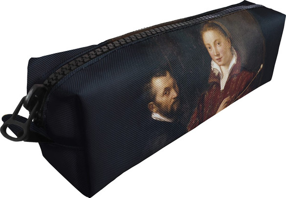 Piórnik Bernardino Campi malujący Sofonisbę Anguissolę Sofonisba Anguissola