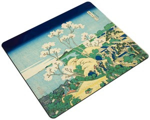 Podkładka Wzgórze Goten w Shinagawa nad Tokaido Katsushika Hokusai 24x19cm
