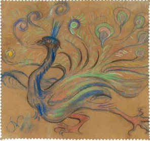 Ściereczka do okularów Paw Stanisław Wyspiański