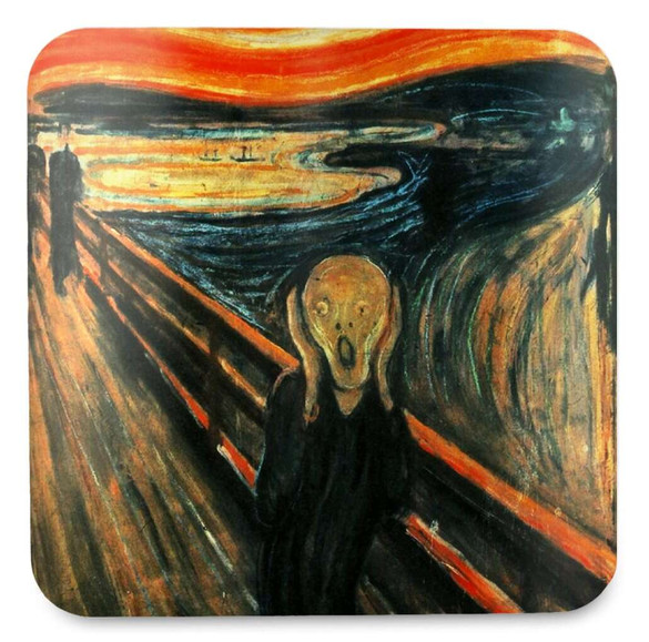 Podkładka pod kubek Krzyk Edvard Munch