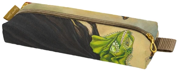Piórnik szkolny prostokątny Autoportret Frida Kahlo