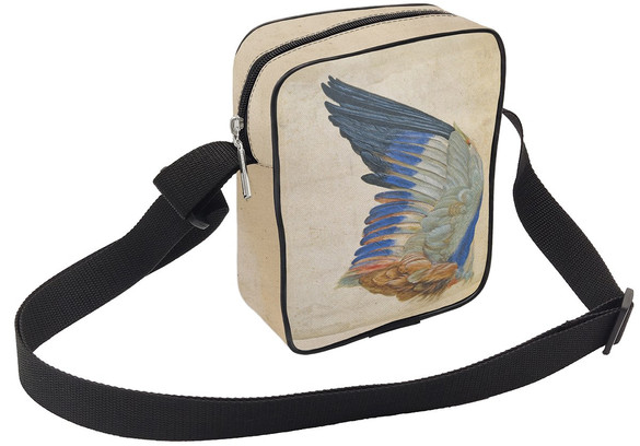 Torba listonoszka Skrzydło niebieskiego walca, Kopia oryginału Albrechta Durera Hans Hoffmann