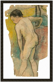 Naszywka Breton Kąpiący się Paul Gauguin