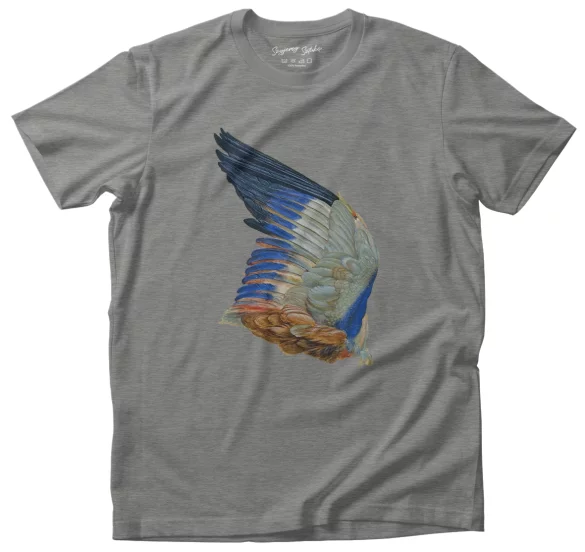 Koszulka Skrzydło niebieskiego walca, Kopia oryginału Albrechta Durera Hans Hoffmann