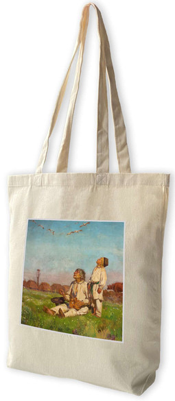 Torba z naszywką Bociany Józef Chełmoński