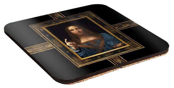 Podkładka pod kubek Zbawiciel świata Leonardo da Vinci