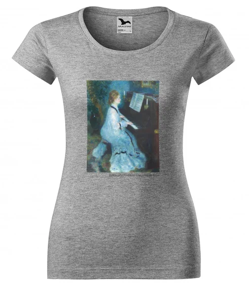 Bluzka damska Kobieta przy fortepianie Pierre-Auguste Renoir