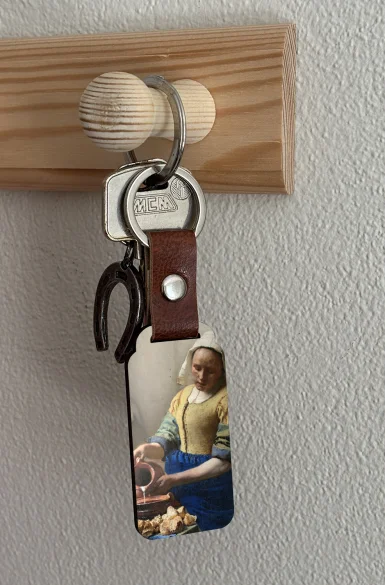 Brelok Mleczarka Jan Vermeer