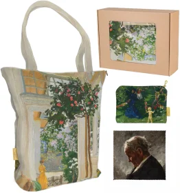 Zestaw prezentowy Józef Mehoffer Torba + Kosmetyczka + Ściereczka