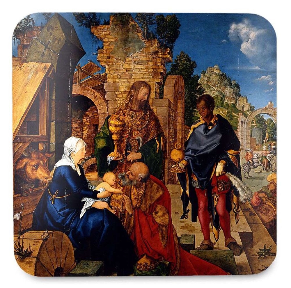Podkładka pod kubek Hołd Trzech Króli Albrecht Dürer