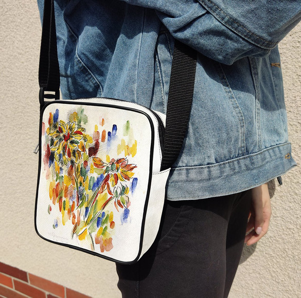 Torba listonoszka Kwiaty Władysław Strzemiński