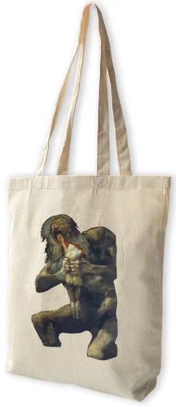 Torba bawełniana Saturn pożerający własne dzieci Francisco Goya
