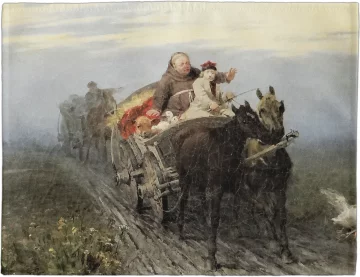 Podkładka na stół Powrót kwestarza Alfred Wierusz-Kowalski