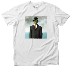 Koszulka z naszywką Syn człowieczy René Magritte