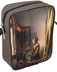 Torba listonoszka Dziewczyna czytająca list przy otwartym oknie Jan Vermeer