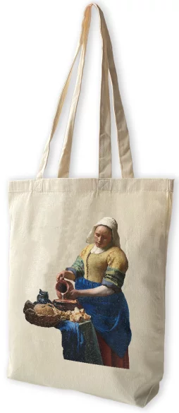 Torba bawełniana Mleczarka Jan Vermeer