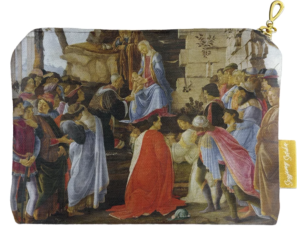 Kosmetyczka mini Pokłon Trzech Króli Sandro Botticelli