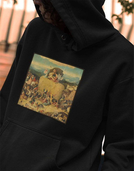 Bluza z naszywką Tryptyk woźnicy Hieronim Bosch