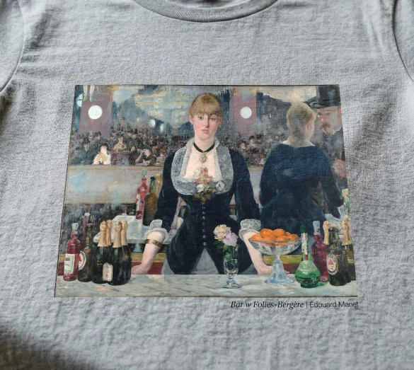Koszulka z nadrukiem Bar w Folies-Bergère Édouard Manet