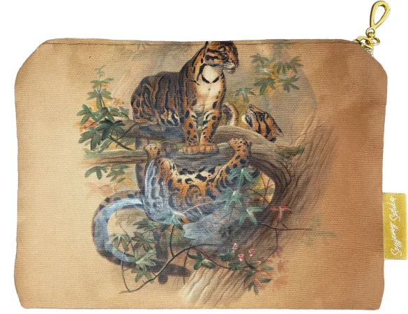 Kosmetyczka mini The Clouded Tiger Joseph Wolf