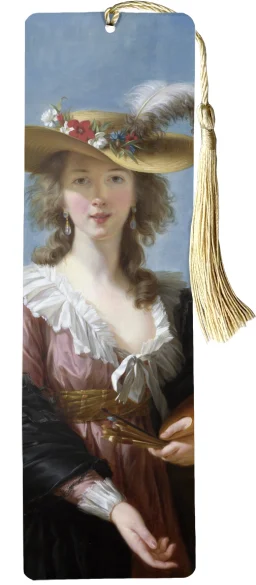 Zakładka do książki Autoportret w słomkowym kapeluszu Élisabeth Vigée-Lebrun