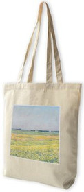 Torba z naszywką Równina Gennevilliers, żółte pola Gustave Caillebotte