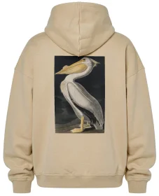 Bluza oversize American White Pelican James Audubon