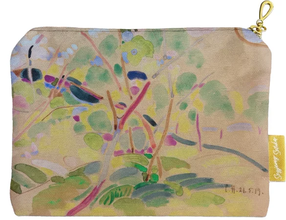 Kosmetyczka mini Krajobraz z drzewami w pobliżu Pretzfeld Curt Herrmann