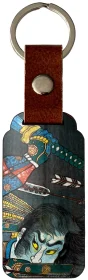 Brelok Bitwa pod Shijō Nawate Utagawa Kuniyoshi