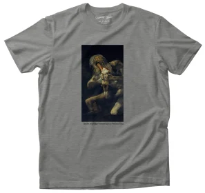 Koszulka z nadrukiem Saturn pożerający własne dzieci Francisco Goya