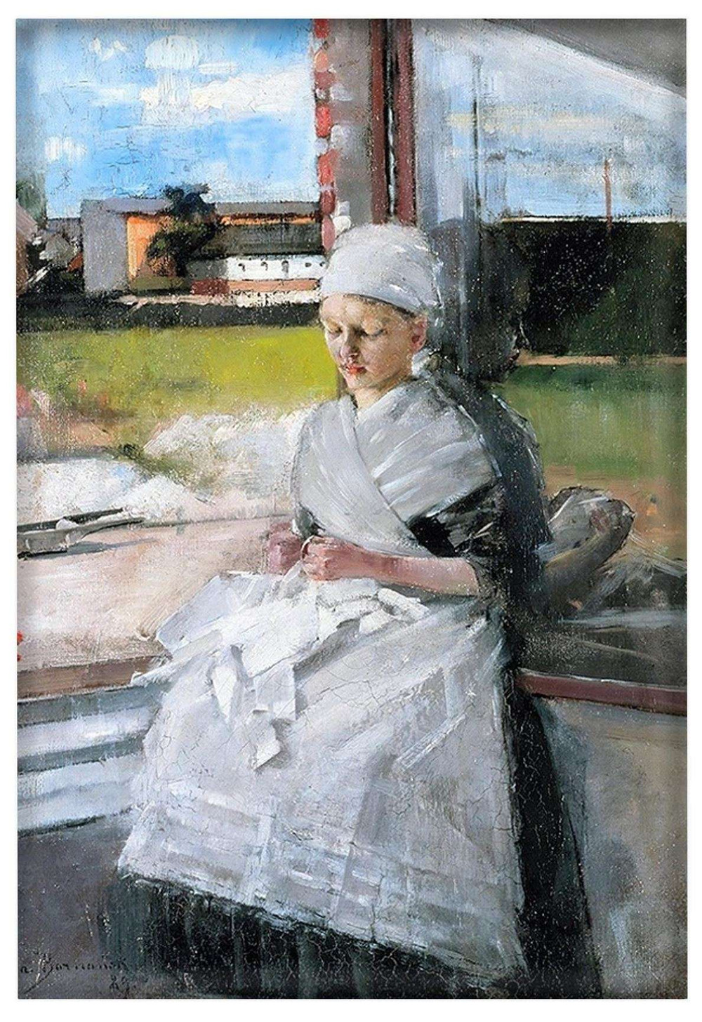 Magnes Bretonka Olga Boznańska